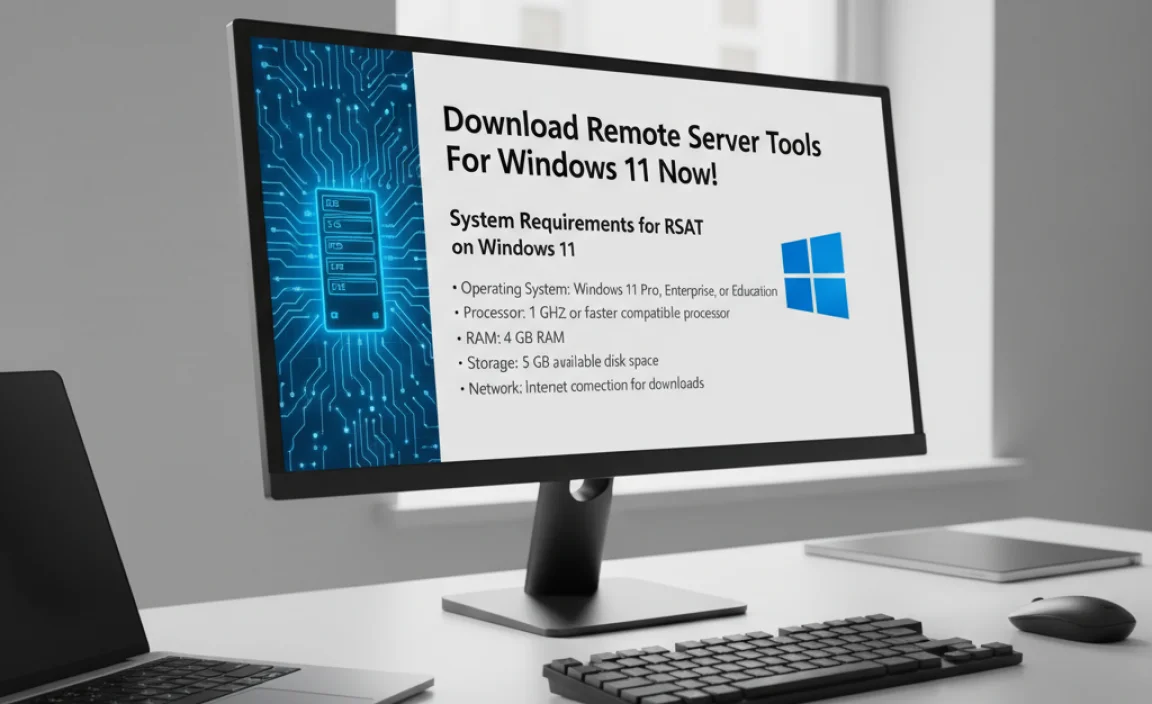 System Requirements for RSAT on Windows 11