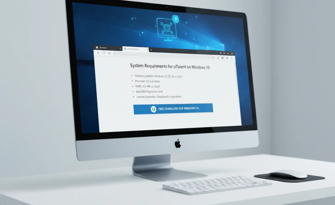 System Requirements for uTorrent on Windows 10