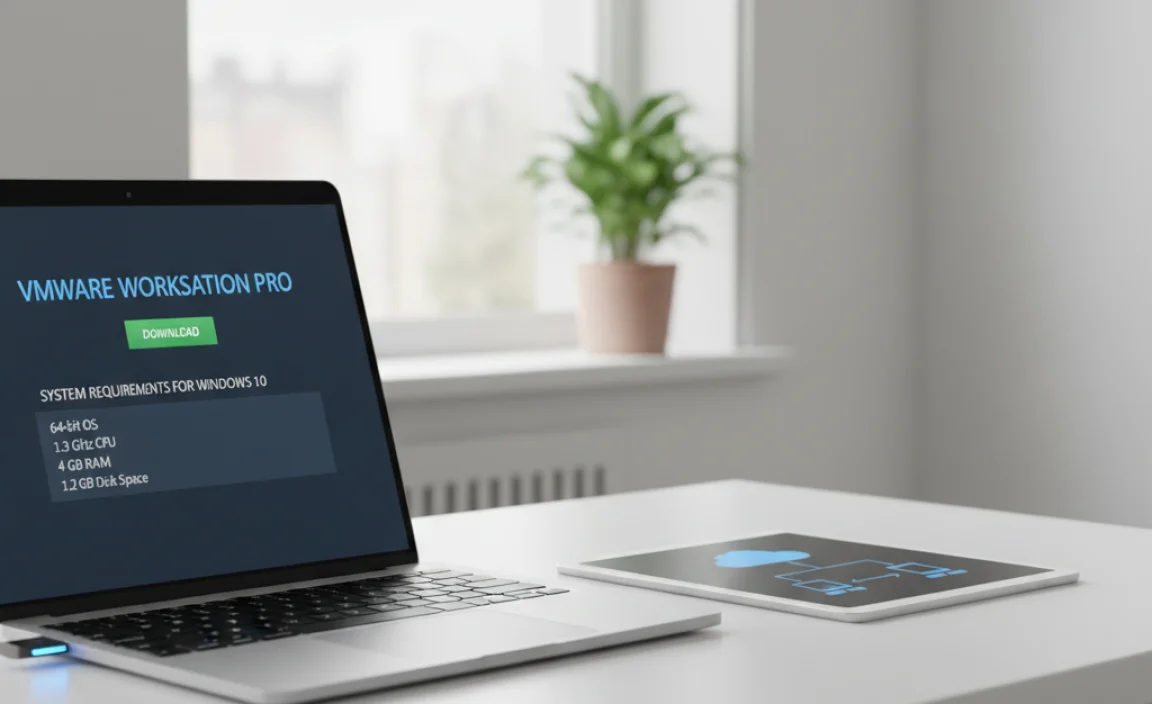 System Requirements for VMware on Windows 10