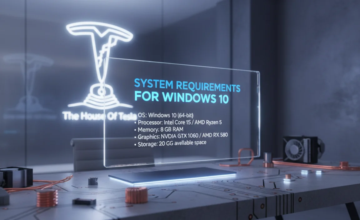 System Requirements for Windows 10