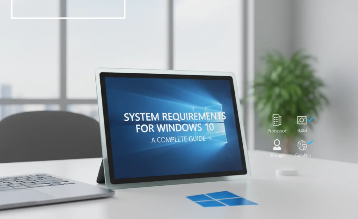 System Requirements For Windows 10: A Complete Guide