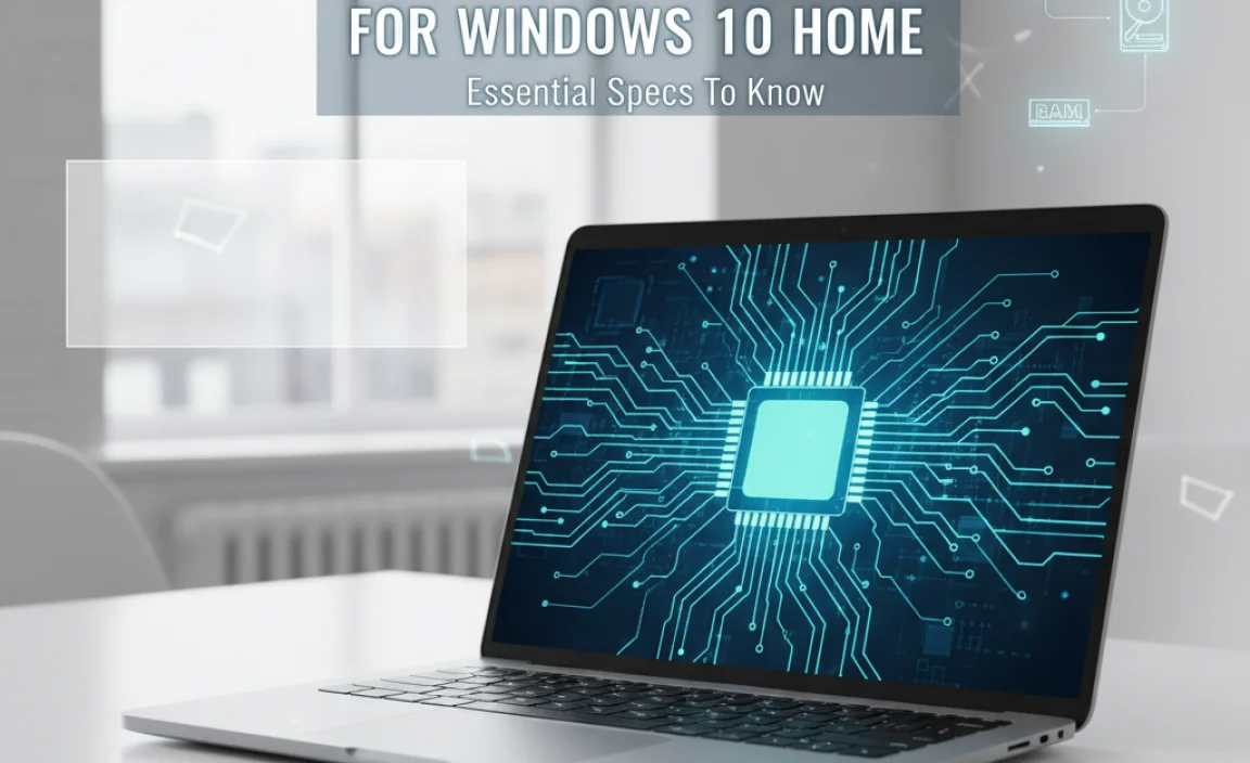 System Requirements For Windows 10 Home: Essential Specs To Know