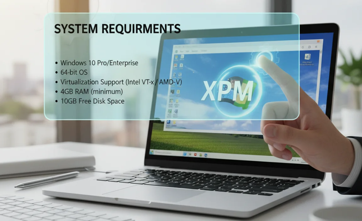 System Requirements for XP Mode on Windows 10