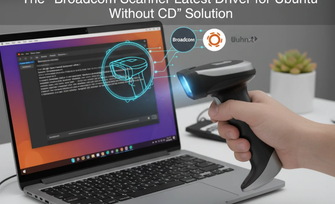 The &#8220;Broadcom Scanner Latest Driver for Ubuntu Without CD&#8221; Solution