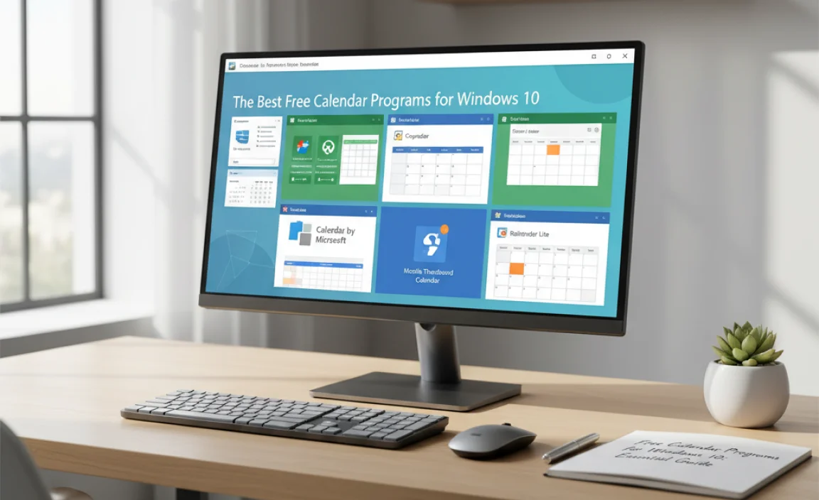 The Best Free Calendar Programs for Windows 10