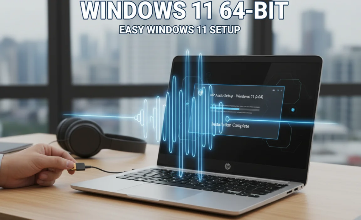 The Importance of the HP Audio Driver Setup for Windows 11 64-bit