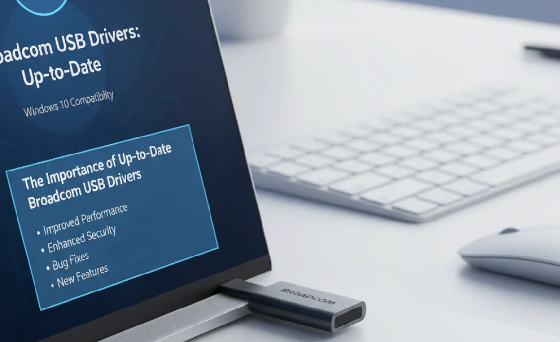 The Importance of Up-to-Date Broadcom USB Drivers