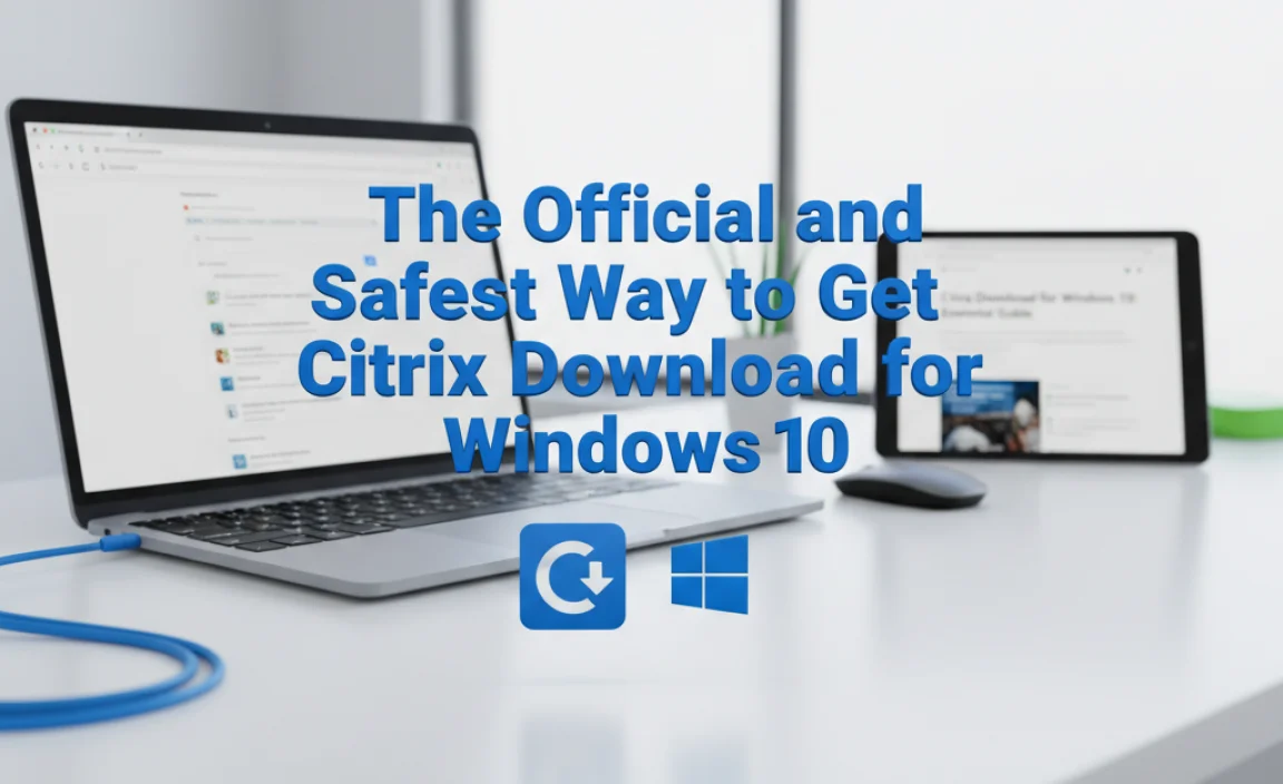The Official and Safest Way to Get Citrix Download for Windows 10