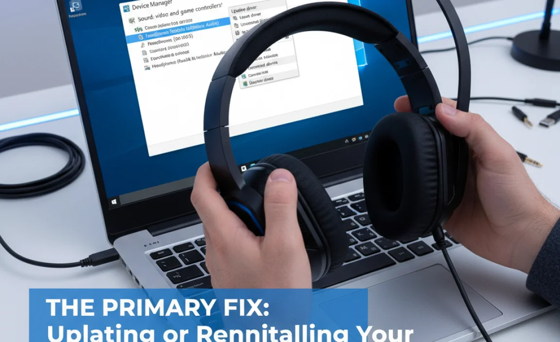 The Primary Fix: Updating or Reinstalling Your Headphone Driver