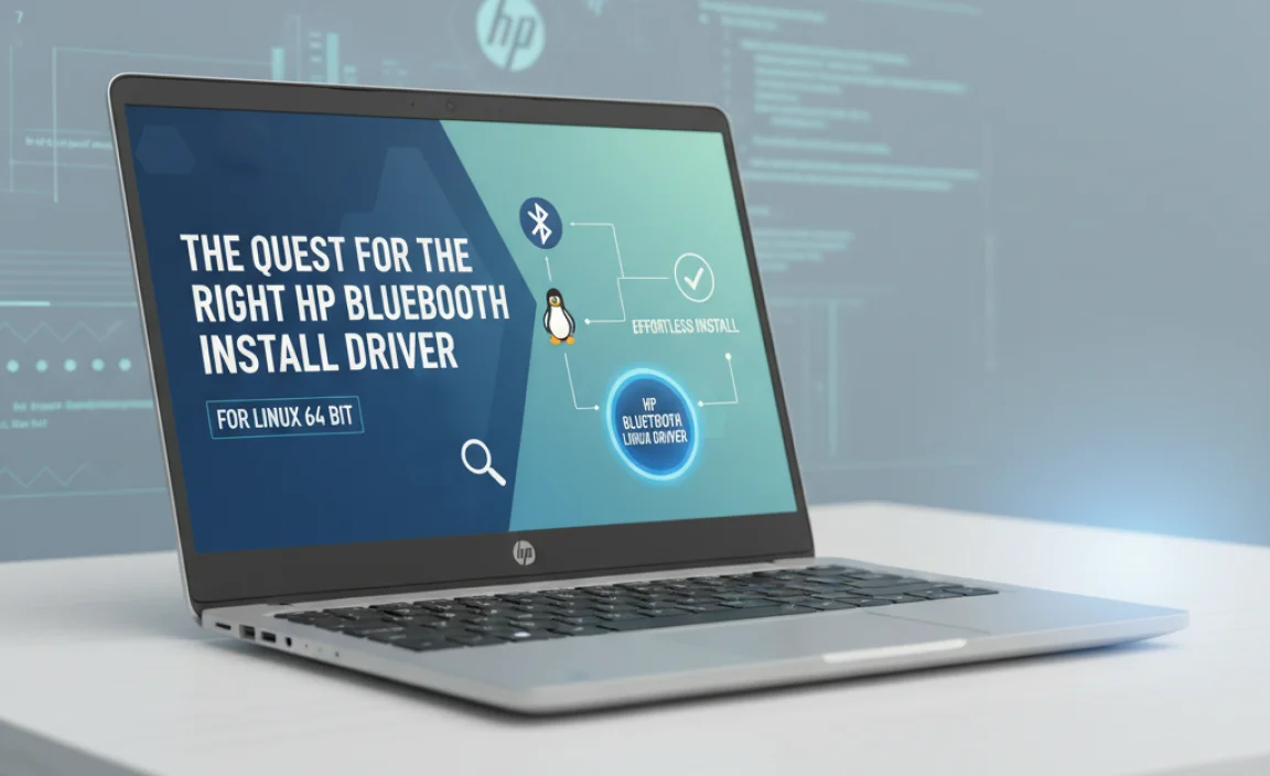 The Quest for the Right HP Bluetooth Install Driver for Linux 64 Bit