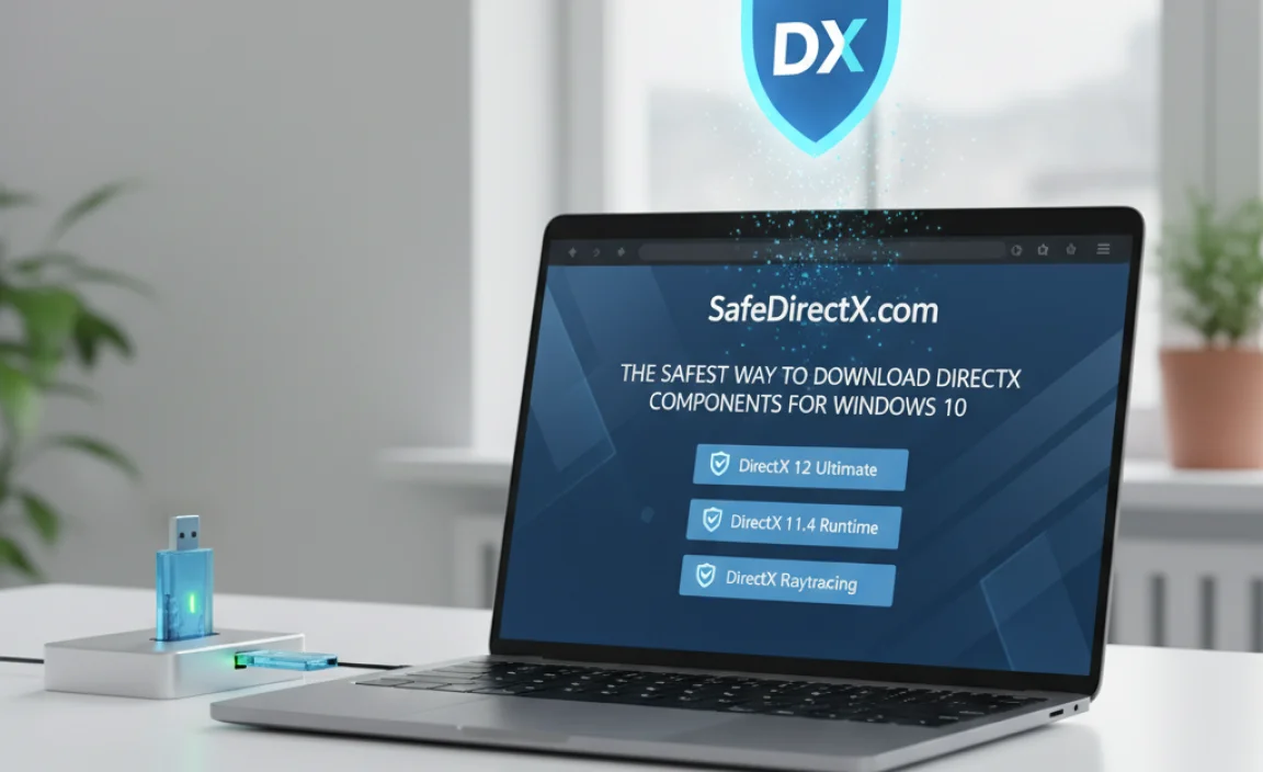 The Safest Way to Download DirectX Components for Windows 10