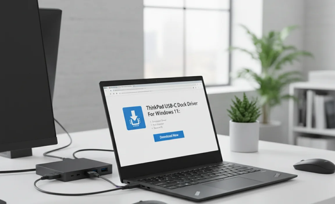 Thinkpad Usb-C Dock Driver For Windows 11: Installation Guide