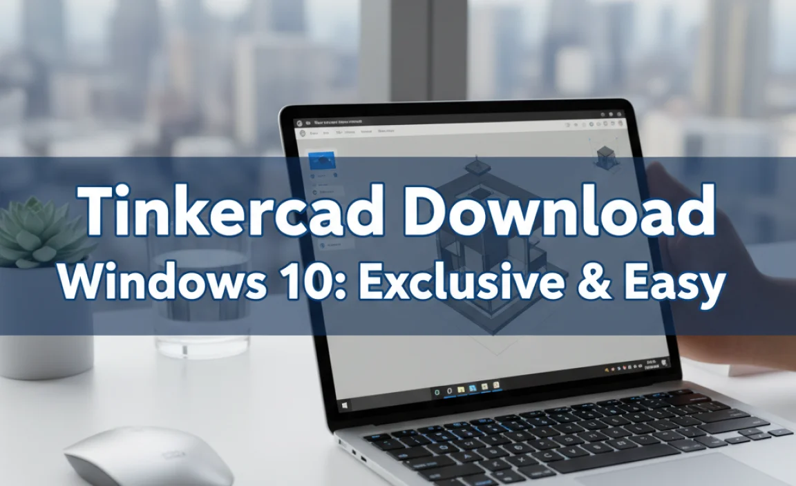 Tinkercad Download Windows 10: Exclusive & Easy