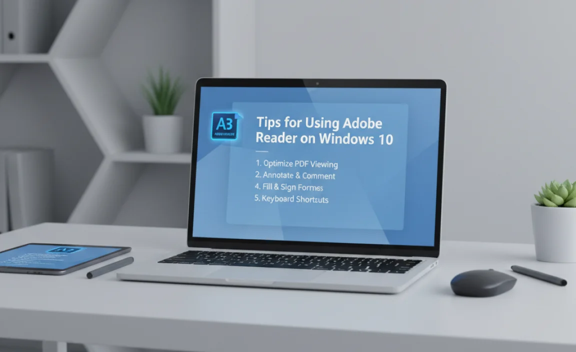Tips for Using Adobe Reader on Windows 10