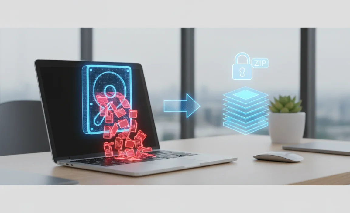Tired of a Full Hard Drive? Master File Compression in Windows 10