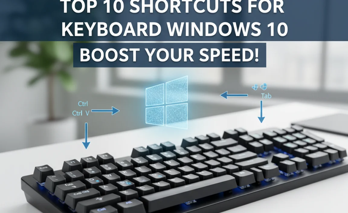 Top 10 Shortcuts For Keyboard Windows 10: Boost Your Speed!