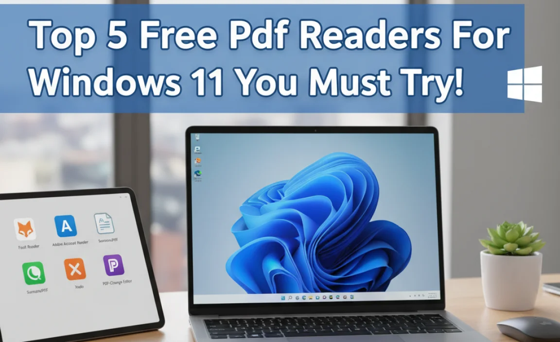 Top 5 Free Pdf Readers For Windows 11 You Must Try!