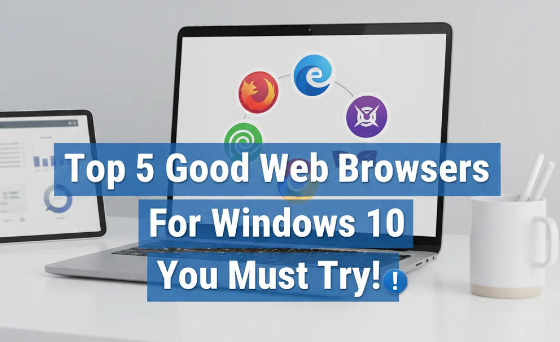 Top 5 Good Web Browsers For Windows 10 You Must Try!