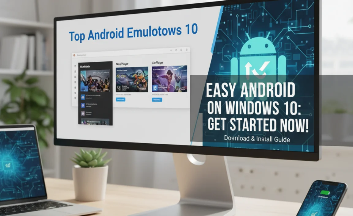 Top Android Emulators for Windows 10