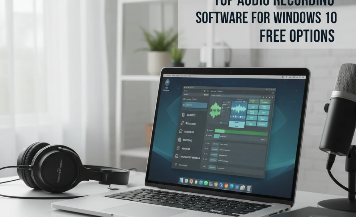 Top Audio Recording Software For Windows 10 Free Options