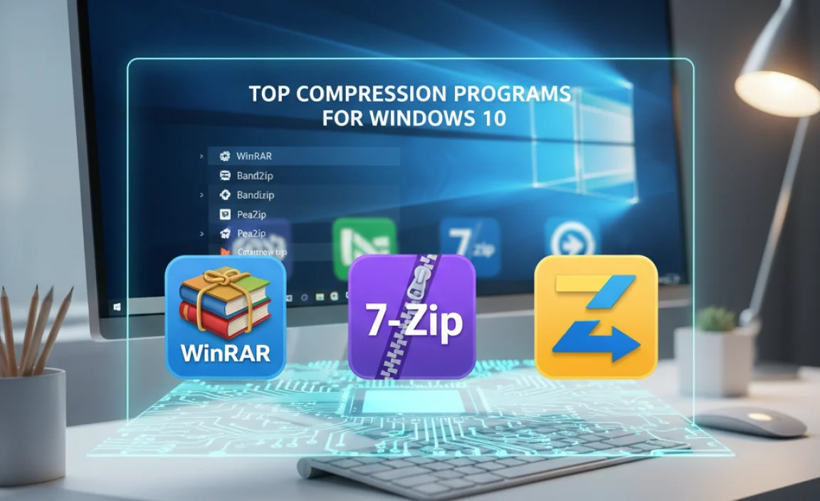 Top Compression Programs for Windows 10