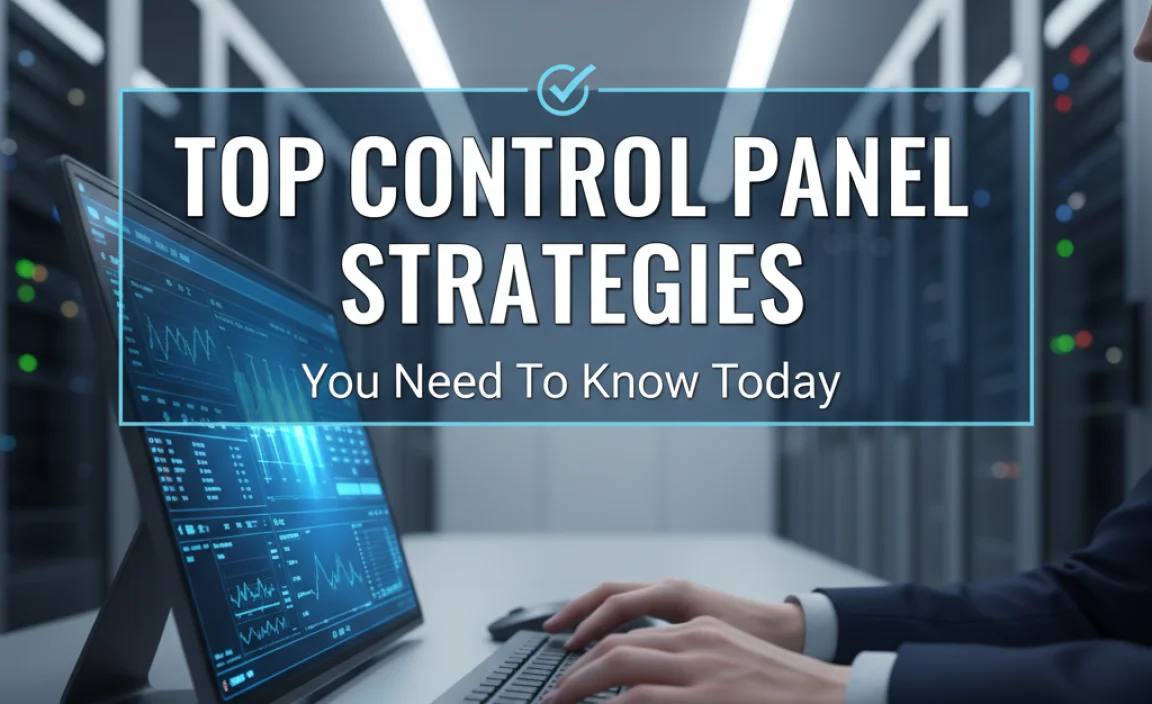 Top Control Panel Strategies You Need To Know Today