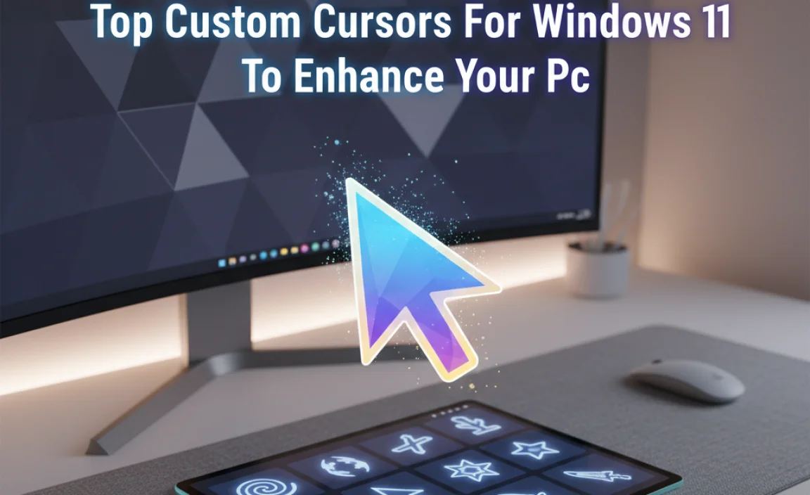 Top Custom Cursors For Windows 11 To Enhance Your Pc