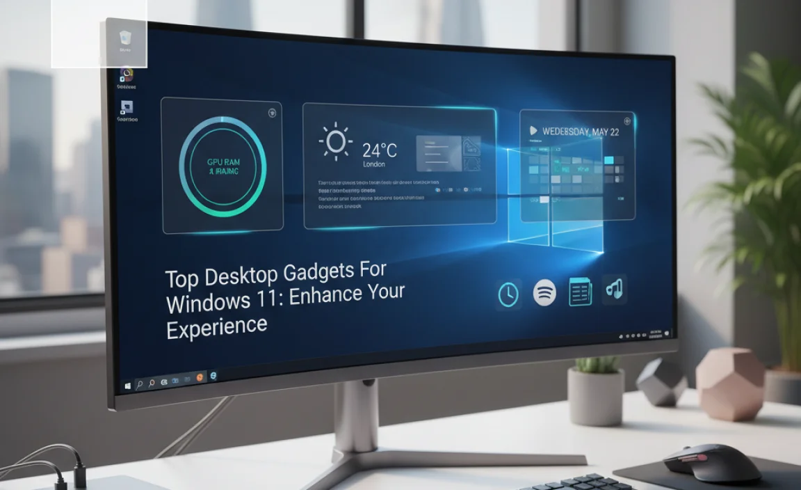 Top Desktop Gadgets For Windows 11: Enhance Your Experience