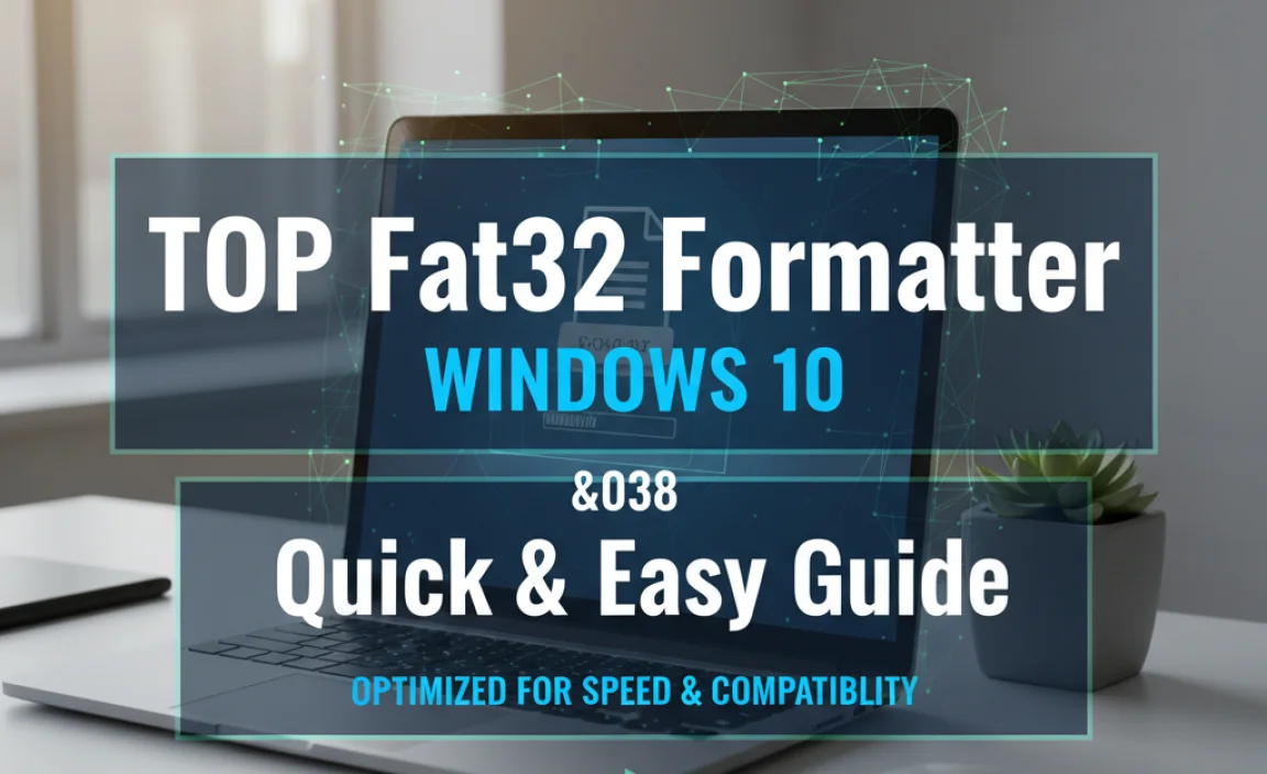 Top Fat32 Formatter For Windows 10: Quick & Easy Guide
