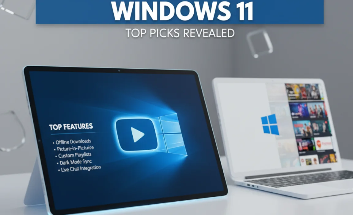 Top Features of YouTube App on Windows 11