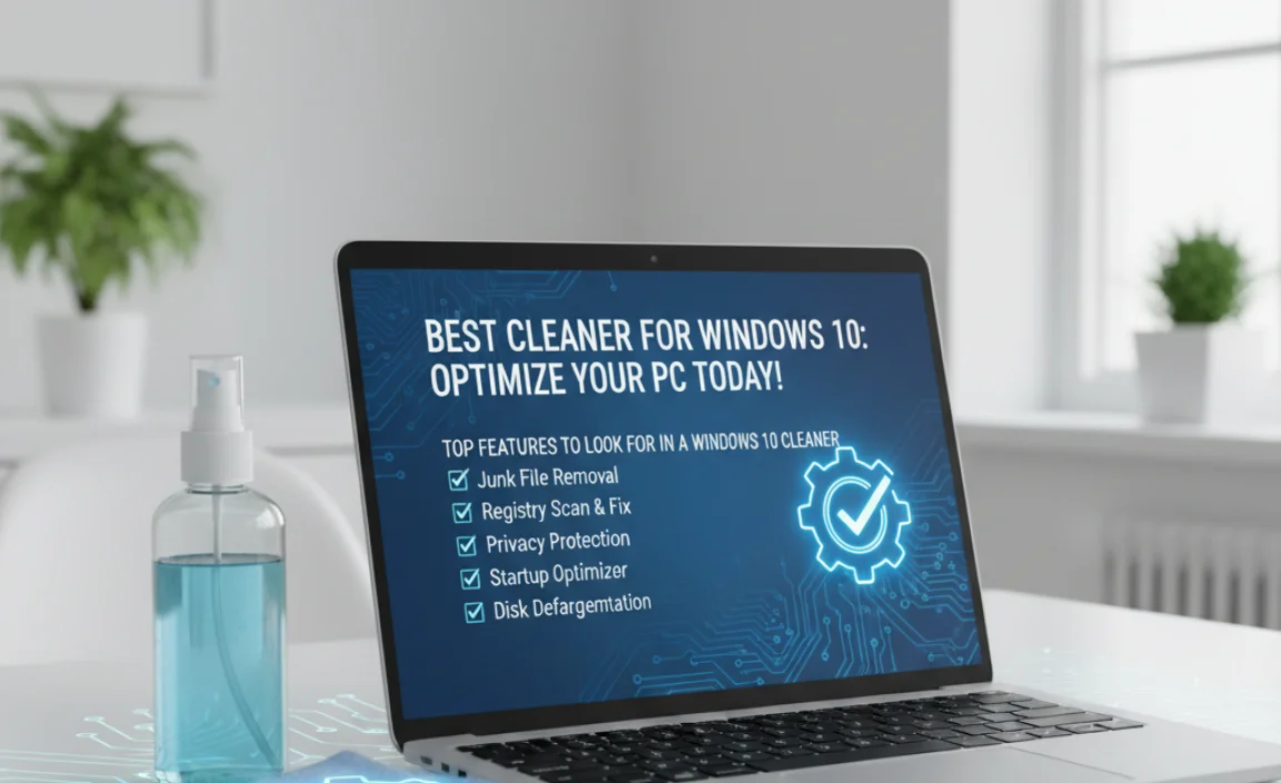 Top Features to Look for in a Windows 10 Cleaner