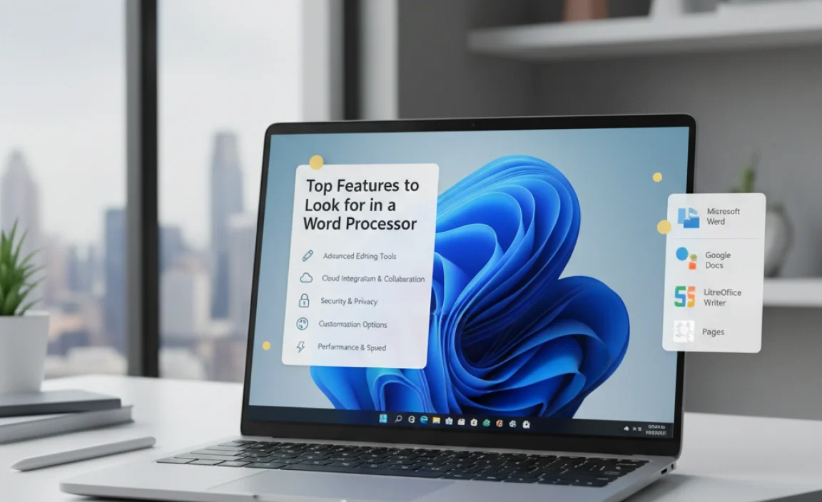 Top Features to Look for in a Word Processor