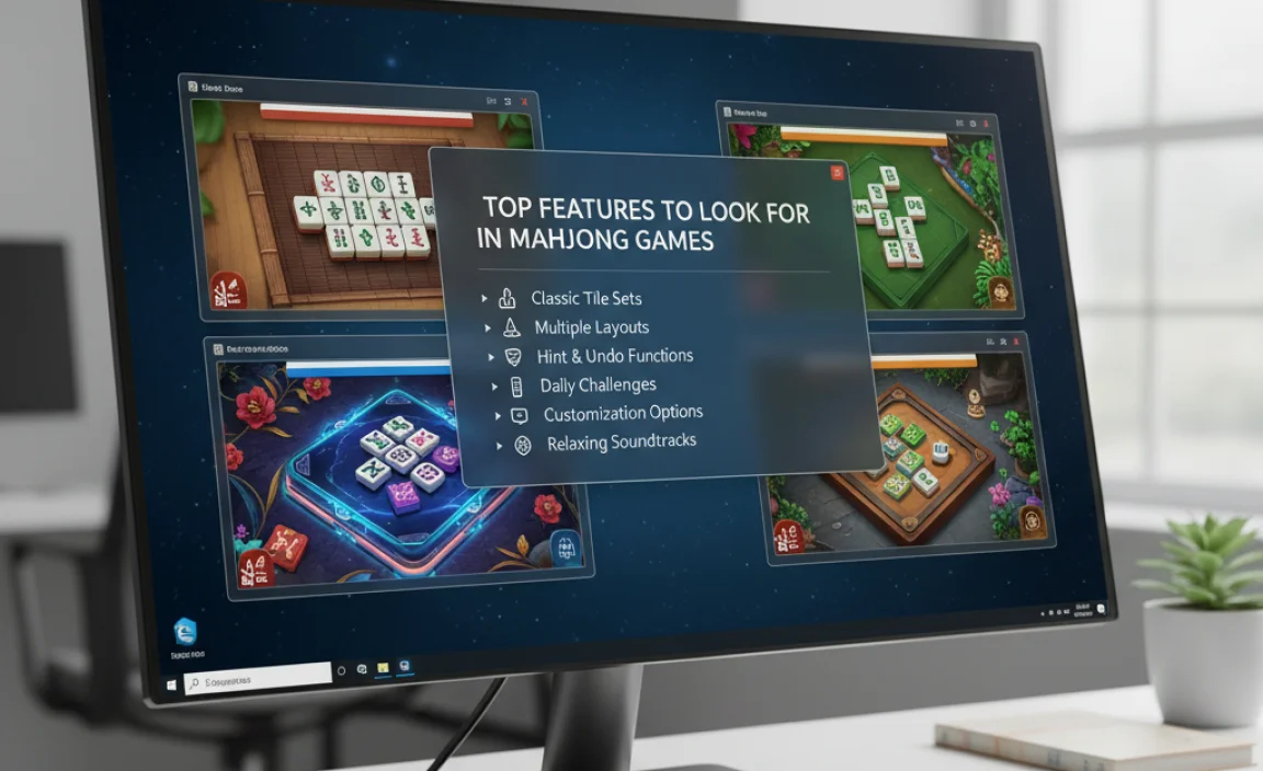 Top Features to Look for in Mahjong Games