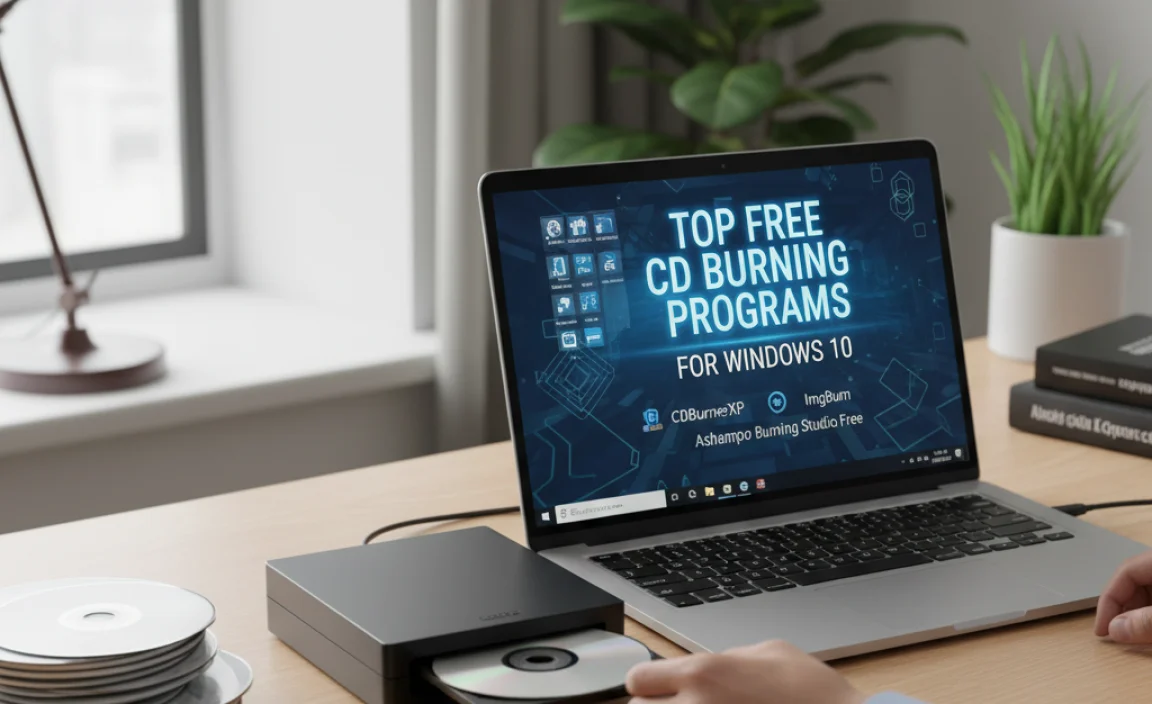 Top Free CD Burning Programs for Windows 10