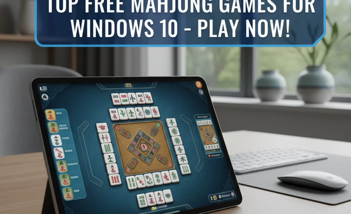 Top Free Mahjong Games For Windows 10 – Play Now!