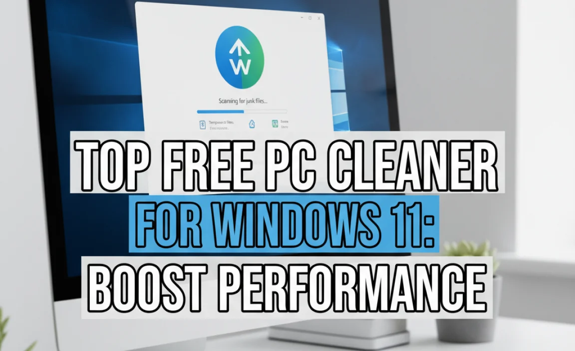 Top Free Pc Cleaner For Windows 11: Boost Performance