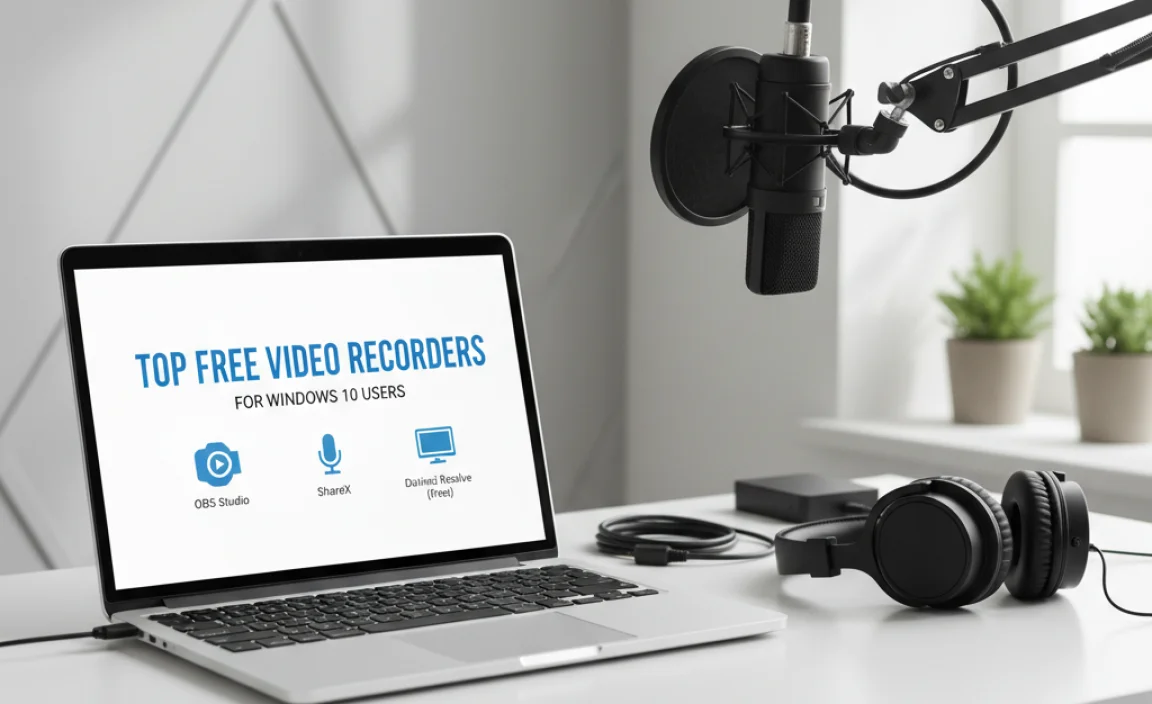 Top Free Video Recording Software For Windows 10 Users