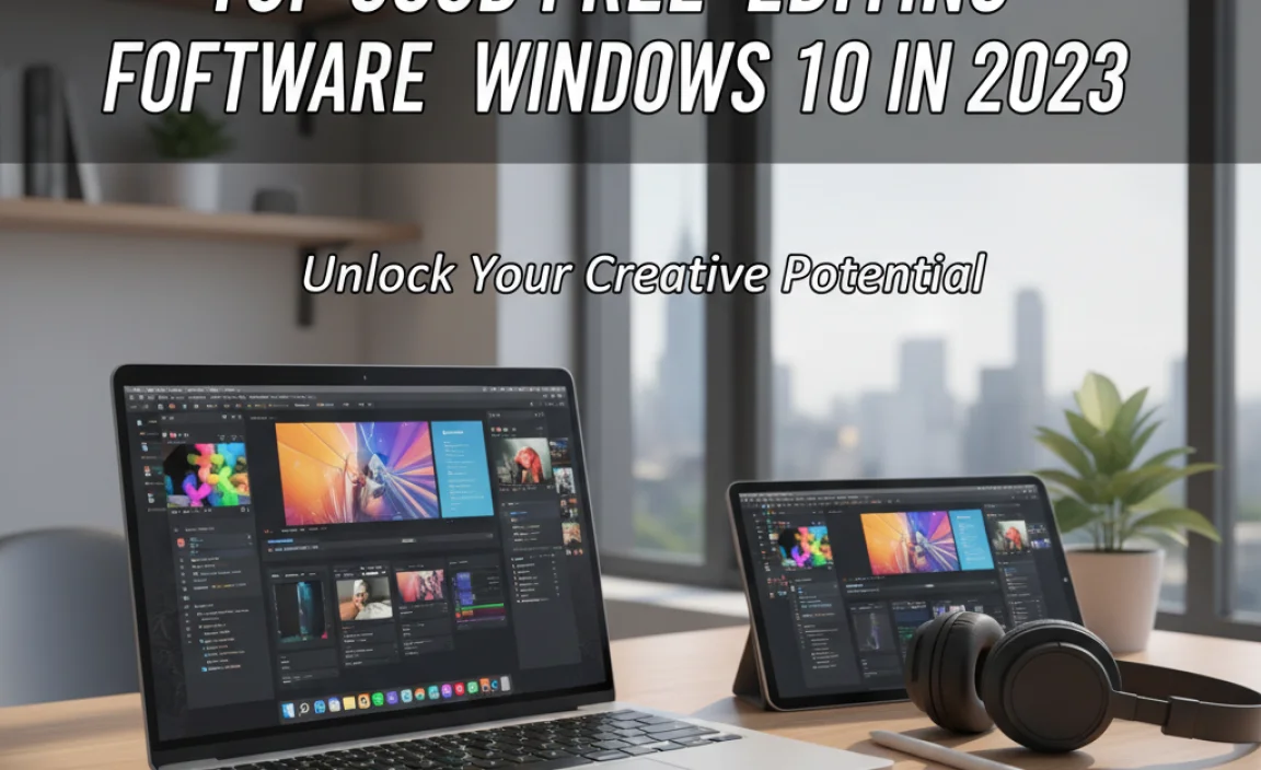 Top Good Free Editing Software For Windows 10 In 2023