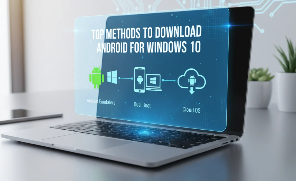 Top Methods to Download Android for Windows 10