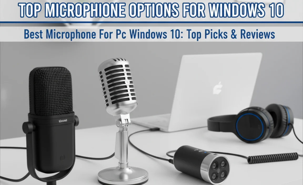 Top Microphone Options for Windows 10