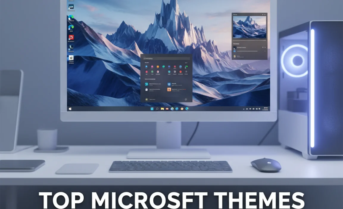 Top Microsoft Themes For Windows 11 | Enhance Your Pc