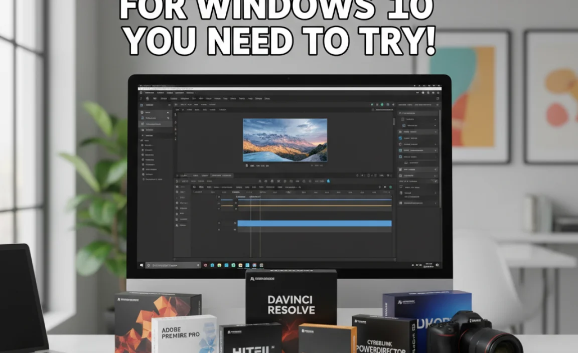 Top Video Editors For Windows 10 You Need To Try!