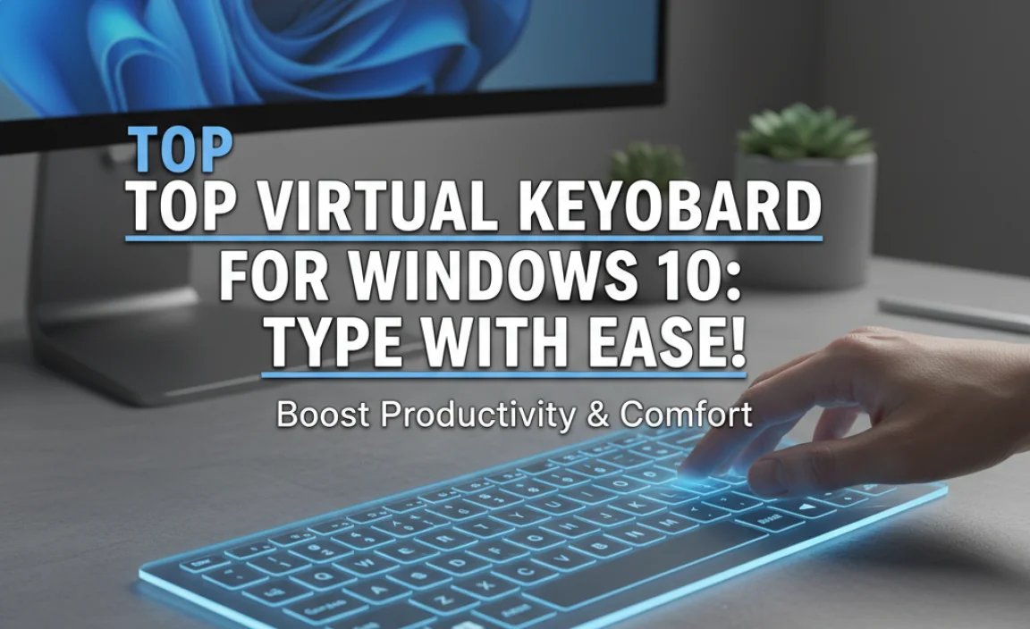 Top Virtual Keyboard For Windows 10: Type With Ease!