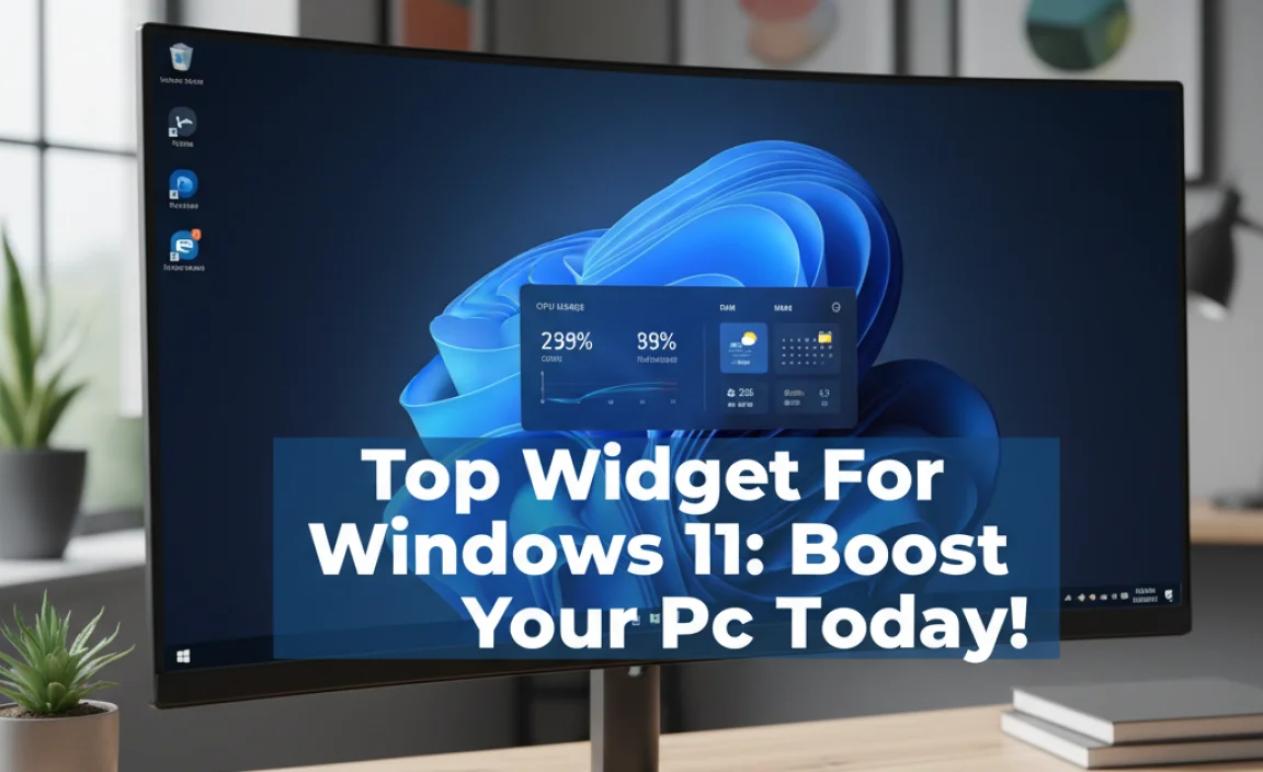 Top Widget For Windows 11: Boost Your Pc Today!