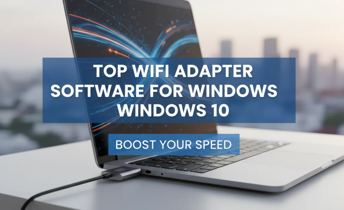 Top Wifi Adapter Software For Windows 10: Boost Your Speed
