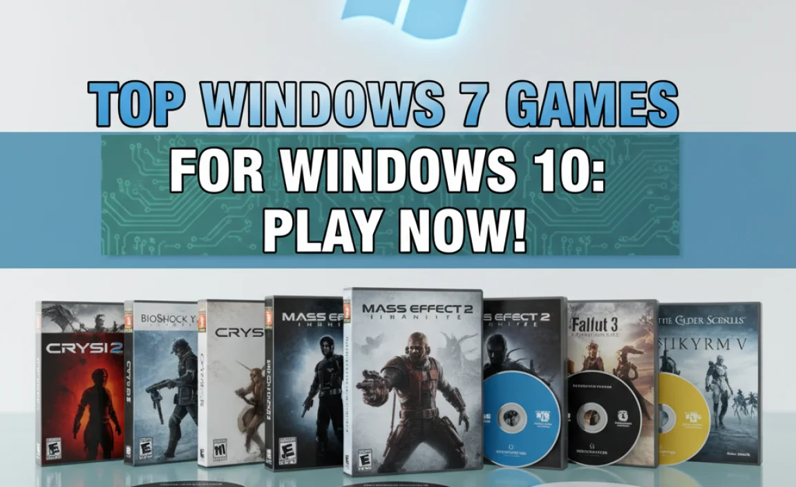 Top Windows 7 Games For Windows 10: Play Now!