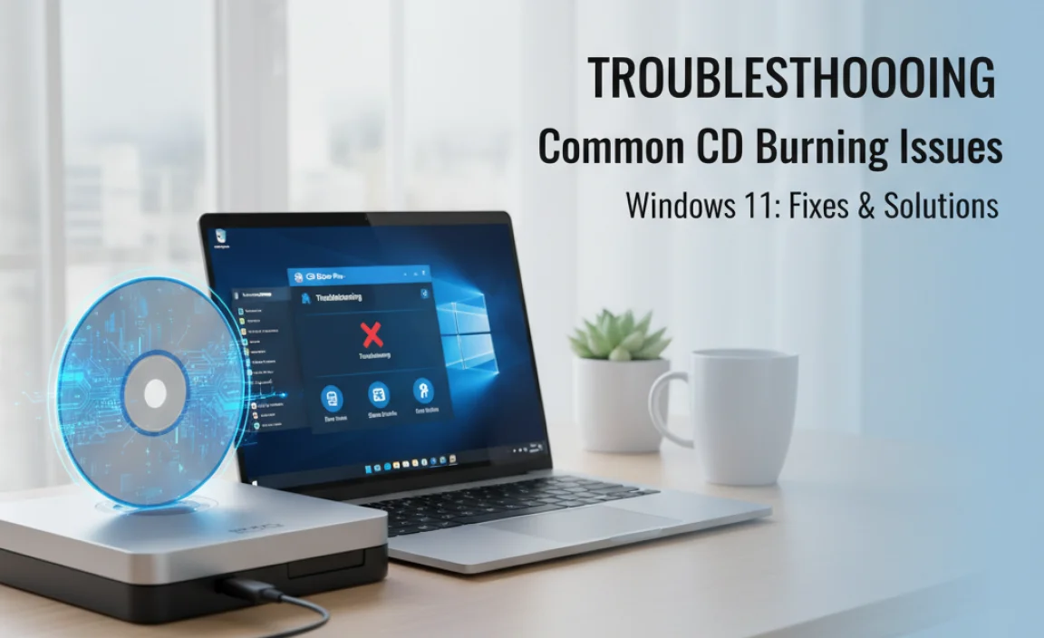 Troubleshooting Common CD Burning Issues on Windows 11