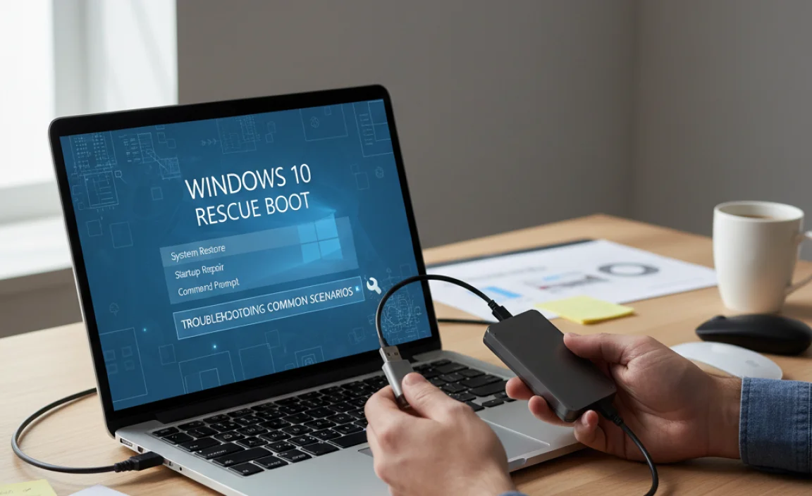 Troubleshooting Common Scenarios with Your Rescue Disk