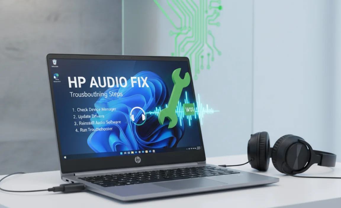Troubleshooting Steps for Missing or Malfunctioning HP Audio Drivers