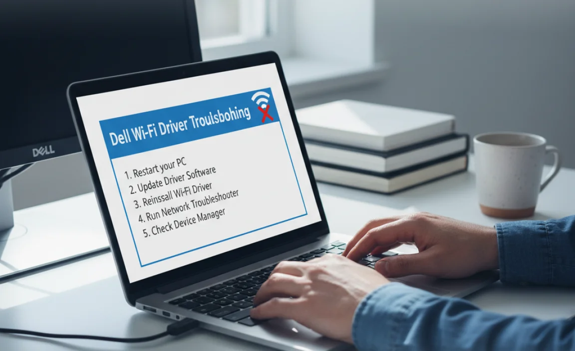 Troubleshooting Steps to Resolve the Dell Wi-Fi Driver Issue